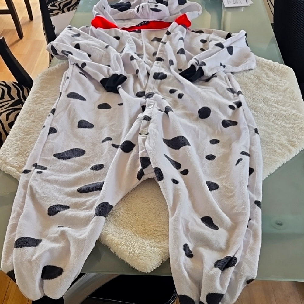 Dalmatian Print Onesie Pajamas